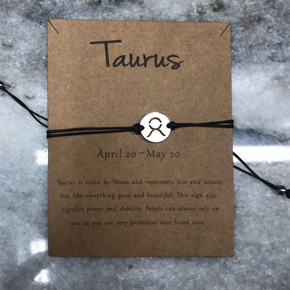 Zodiac Sign Taurus Bracelet